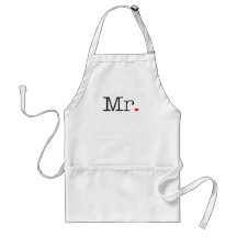 Mr. Apron | Black & Red Colours