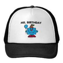Mr Birthday Classic Mesh Hat
