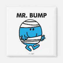 Mr. Bump Classic 1 Refrigerator Magnets