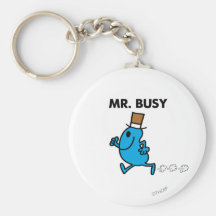 Mr Busy Classic 1 Keychains
