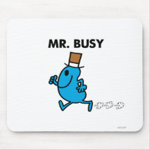 Mr Busy Classic 1 Mouse Pad