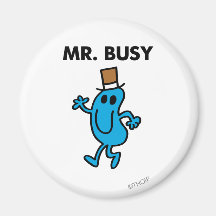 Mr Busy Classic 2 Fridge Magnet