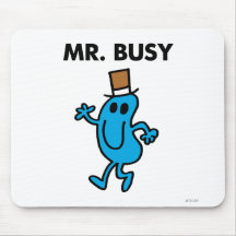 Mr Busy Classic 2 Mousepad