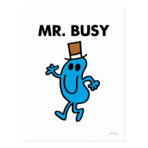 Mr Busy Classic 2 Postcards