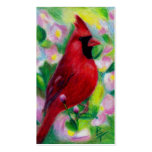 Mr. Cardinal aceo Art Card Business Card Template