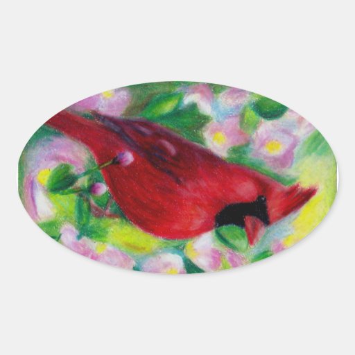 Mr. Cardinal Sticker