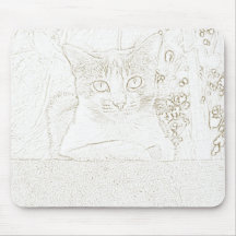 Mr. Cat Mousepad 004