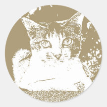 Mr. Cat Sticker 002