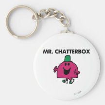 Mr Chatterbox Classic Key Chains