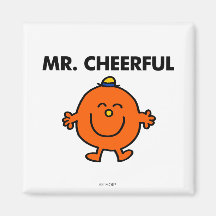 Mr Cheerful Classic Magnet