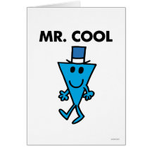 Mr Cool Classic Greeting Card