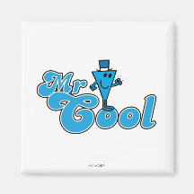 Mr Cool Logo 1 Refrigerator Magnets