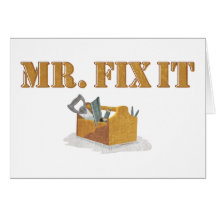 Mr. Fix-It Card