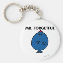 Mr Forgetful Classic Key Chains