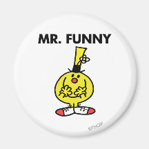 Mr Funny Classic 1 Fridge Magnet