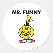 Mr Funny Classic 1 Sticker