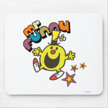 Mr Funny Stars Mousepad