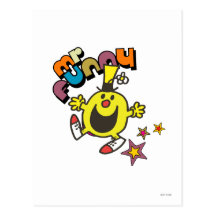 Mr Funny Stars Post Card