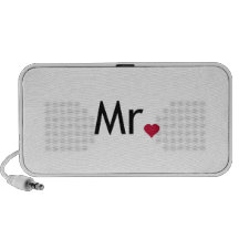 Mr - half of Mr and Mrs set Notebook Speaker