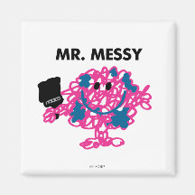 Mr Messy Classic 1 Fridge Magnets