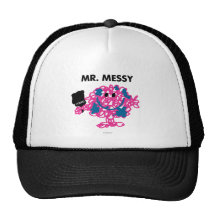 Mr Messy Classic 1 Trucker Hats
