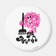 Mr Messy Logo 1 Refrigerator Magnets