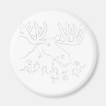 Mr. Moose Magnet