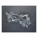 Mr & Mrs note card