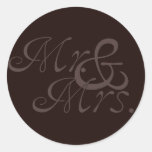 Mr. & Mrs. Sticker