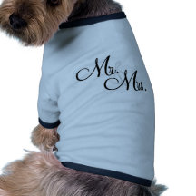 Mr. & Mrs. Unique Items Doggie Tshirt