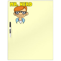 Mr. Nerd Dry Erase Board