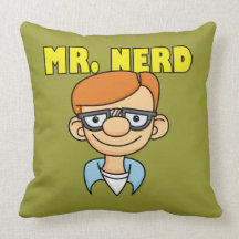Mr. Nerd Pillow