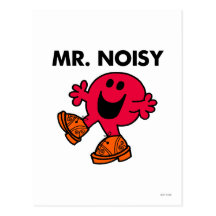 Mr Noisy Classic Postcard
