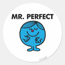 Mr Perfect Classic Stickers