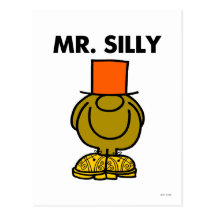 Mr Silly Classic Postcard