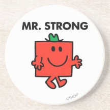 Mr Strong Classic 1 Beverage Coasters