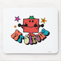 Mr Strong Stars Mousepads