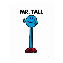 Mr Tall Classic Postcard