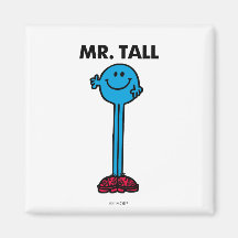 Mr Tall Classic Refrigerator Magnet