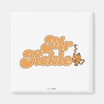 Mr Tickle Logo 1 Magnet