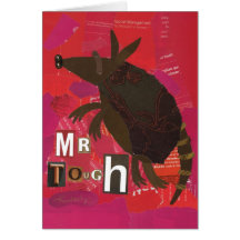 Mr. Tough Greeting Card