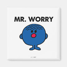 Mr Worry Classic Magnet