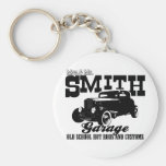 Mrs.& Mr. Smith Hot-Rod Garage Key Chain