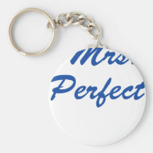 Mrs. Perfect Keychain