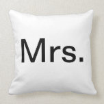 "Mrs." Pillows