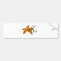 Mrs Starfish Bumper Sticker