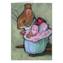 MRS TITTLEMOUSE #2  After B. Potter Card