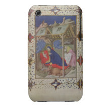 MS 11060-11061 Hours of Notre Dame: Prime, The Bir iPhone 3 Case-Mate Case