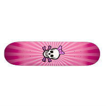Ms Skull Sunburst Skateboard