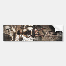 Ms Velouria Graves BUMPER STICKER
